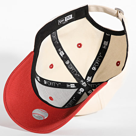 New Era - Kinderpet Contrast 9Forty NY 60565292 Beige Rood