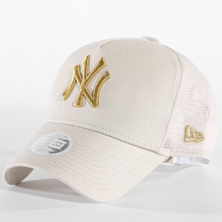 New Era - Cappello donna Trucker NY 60565488 Beige Doré