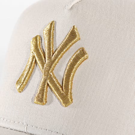 New Era - Dames Trucker pet NY 60565488 Beige Doré