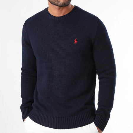 Polo Ralph Lauren - Originele Player Trui Navy Blauw