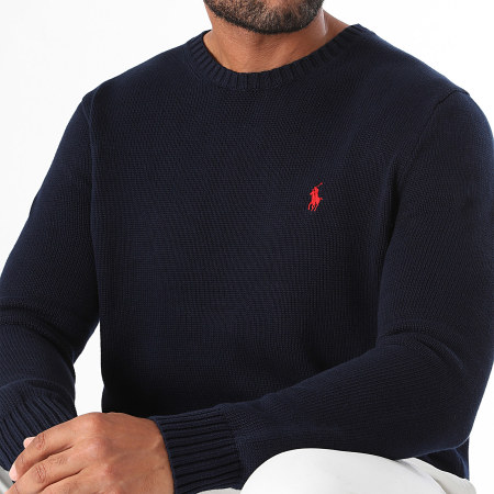 Polo Ralph Lauren - Originele Player Trui Navy Blauw