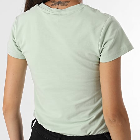 Project X Paris - Tee Shirt Col Rond Femme F221119 Vert Clair