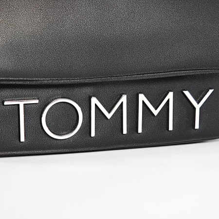 Tommy Jeans - Bolso de mujer Bold Elongated Flap Cross 6258 Negro