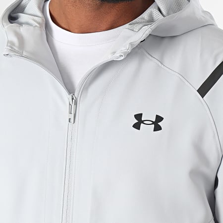 Under Armour - Chaqueta con cremallera Unstoppable 1389354 Gris