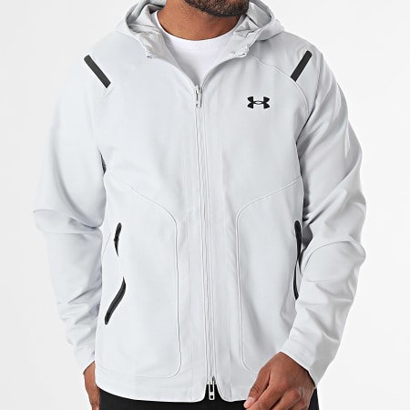 Under Armour - Giacca con zip Unstoppable 1389354 Grigio