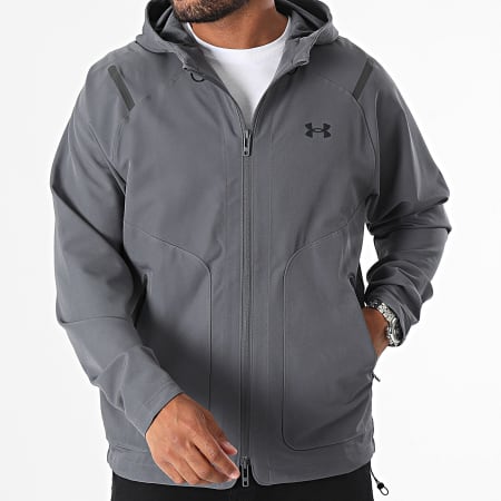 Under Armour - Chaqueta con cremallera Unstoppable 1389354 Charcoal Grey