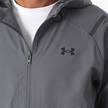 Under Armour - Unstoppable Zip Jacket 1389354 Houtskool grijs