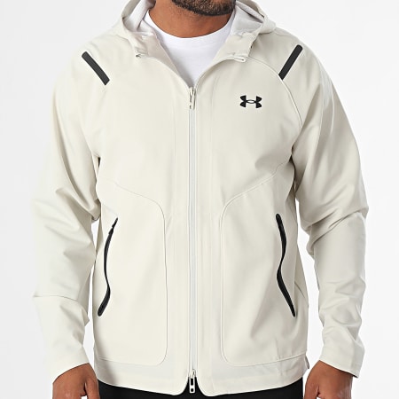 Under Armour - Unstoppable Rits Jas 1389354 Beige