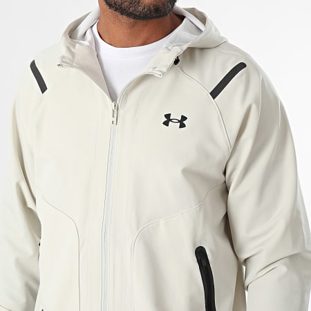 Under Armour - Giacca con zip Unstoppable 1389354 Beige