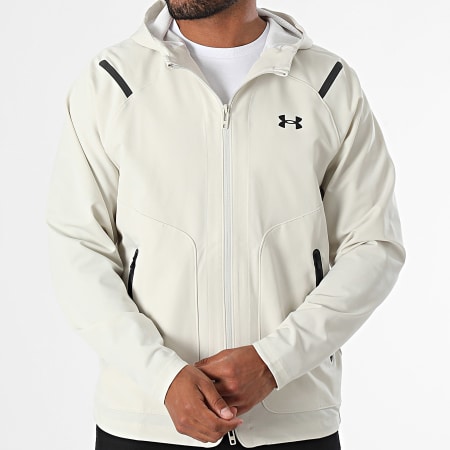 Under Armour - Veste Zippée Unstoppable 1389354 Beige