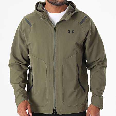 Under Armour - Veste Zippée Unstoppable 1389354 Vert Kaki