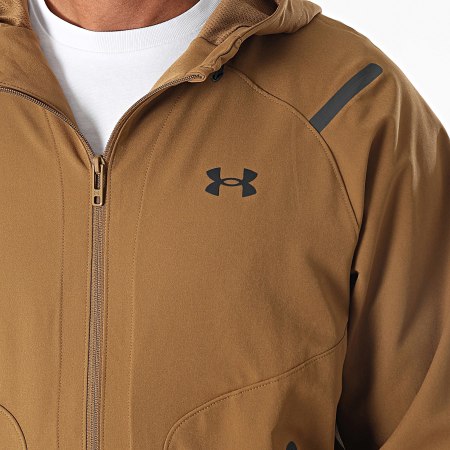 Under Armour - Giacca con zip Unstoppable 1389354 Cammello