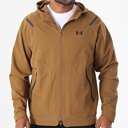 Under Armour - Chaqueta con cremallera Unstoppable 1389354 Camel