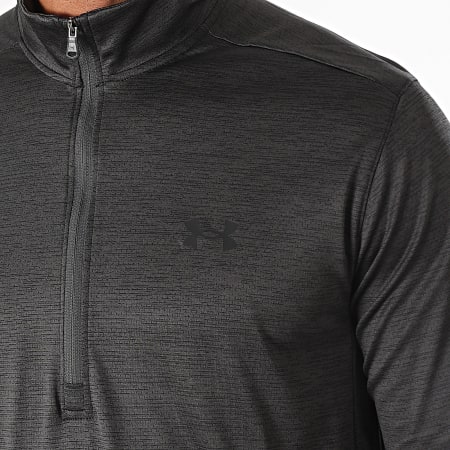 Under Armour - Tech Vent 1/2 Zip Camiseta Manga Larga 1382184 Gris Carbón