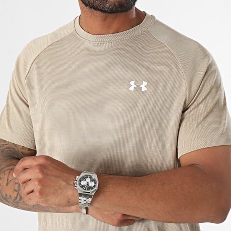 Under Armour - Tee Shirt Tech Textured 1382796 Beige