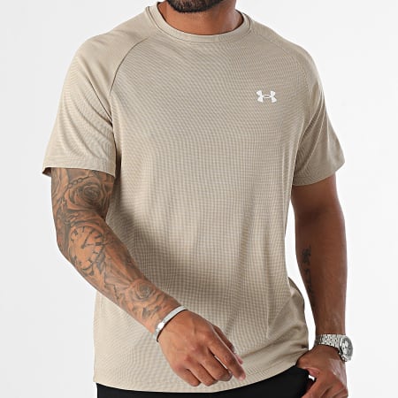 Under Armour - Tech Textured Tee 1382796 Beige