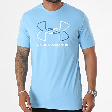 Under Armour - Camiseta Foundation 1382915 Azul claro