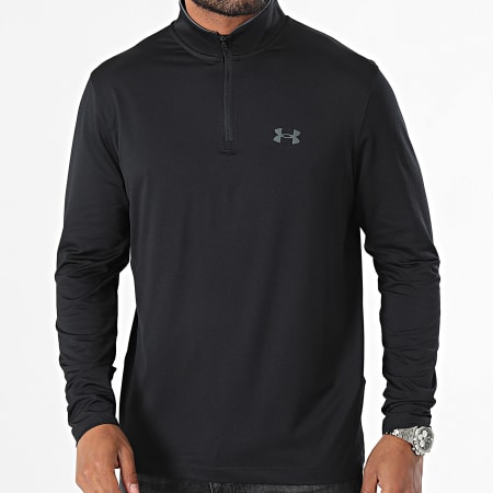 Under Armour - Matchplay Camiseta manga larga 1/4 cremallera 1387127 Negro