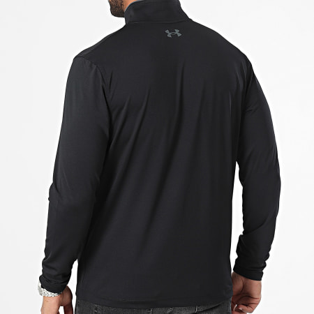 Under Armour - Tee Shirt Manches Longues Matchplay 1/4 Zip 1387127 Noir