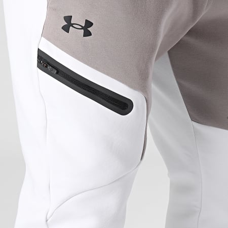 Under Armour - Pantaloni da jogging UA Unstoppable 1389353 Bianco Taupe