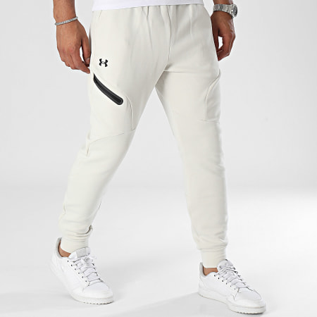 Under Armour - Pantalón de chándal UA Unstoppable 1389353 Beige