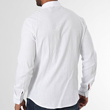 Frilivin - Camisa Manga Larga Blanca