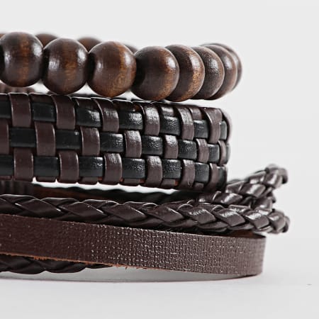 Frilivin - Bracciale marrone