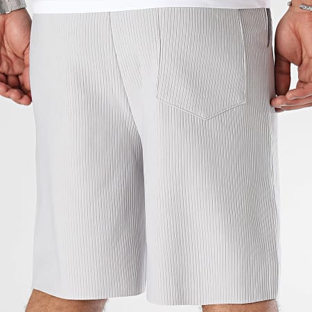 Frilivin - Pantalones cortos de jogging grises