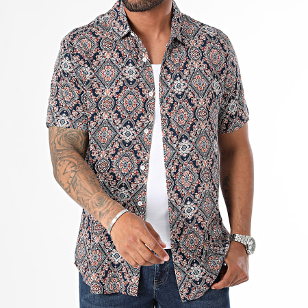 Frilivin - Camel marine shirt met korte mouwen