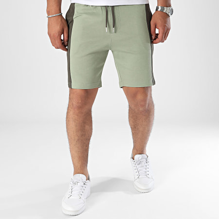 Frilivin - Short Jogging Vert Kaki Vert Foncé