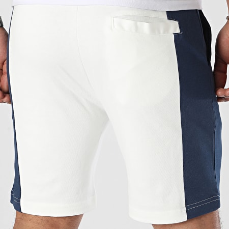 Frilivin - Marineblauwe witte joggingbroek