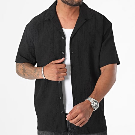 Jack And Jones - Camicia a maniche corte nera