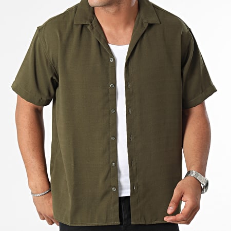 Jack And Jones - Jeff Heat Resort Camisa Manga Corta Verde Caqui