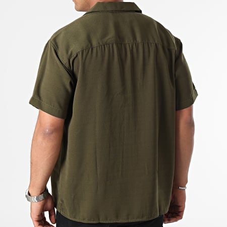 Jack And Jones - Jeff Heat Resort Camisa Manga Corta Verde Caqui