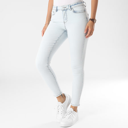 Only - Dames skinny jeans Wauw Blue Wash