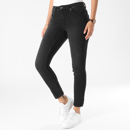 Only - Daisy Life Dames Skinny Jeans Zwart