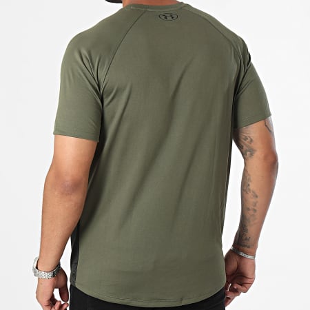 Under Armour - T-shirt 1377053 Kaki Groen