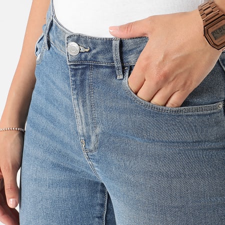 Vero Moda - Vaqueros pitillo Elly para mujer Denim azul