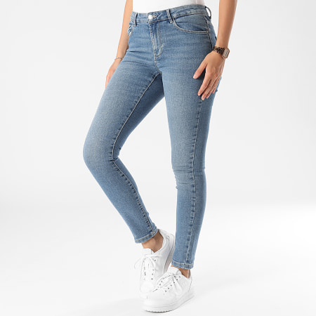 Vero Moda - Jean Skinny Femme Elly Bleu Denim