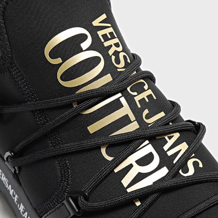 Versace Jeans Couture - Fondo Dynamic Sneakers 77YA3SA6-ZS915 Negro Oro