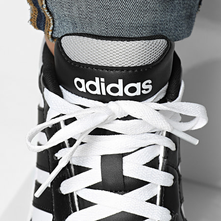 Adidas Sportswear - Sneakers Hoops 3.0 IH0169 Calzature Bianco Core Nero Grigio Due