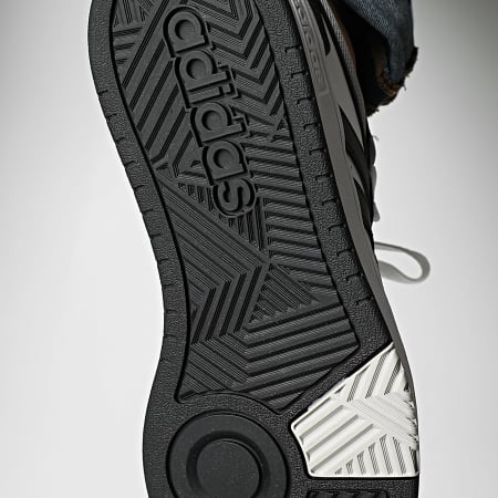 Adidas Performance - Zapatillas Hoops 3.0 IH0169 Calzado Blanco Core Negro Gris Dos