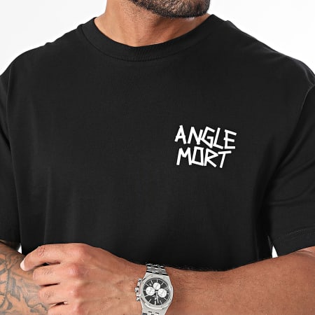 Angle Mort - Tee Shirt Oversize Large Anti Cédric Doumbè Club Nero