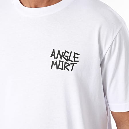 Angle Mort - Tee Shirt Oversize Large Anti Cédric Doumbè Club Blanc