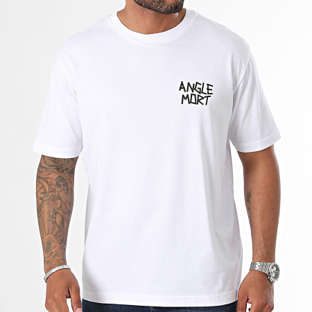 Angle Mort - Tee Shirt Oversize Large Anti Cédric Doumbè Club Bianco