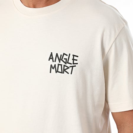 Angle Mort - Tee Shirt Oversize Large Anti Cédric Doumbè Club Beige