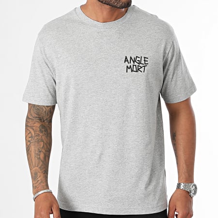 Angle Mort - Oversize Tee Shirt Large Anti Cédric Doumbè Club Grey