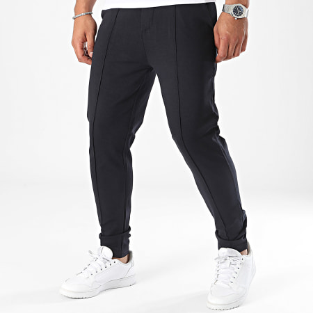 Frilivin - Pantaloni chino slim blu navy