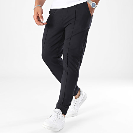 Frilivin - Pantaloni chino slim blu navy