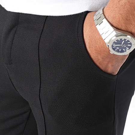 Frilivin - Pantalon Chino Slim Noir